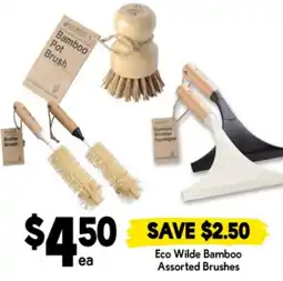 Drakes Eco wilde bamboo assorted brushes offer