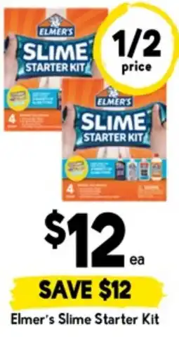 Drakes Elmer's slime starter kit offer