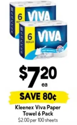 Drakes Kleenex viva paper towel offer