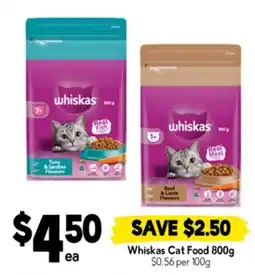 Drakes Whiskas cat food offer