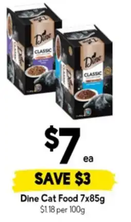 Drakes Dine cat food offer