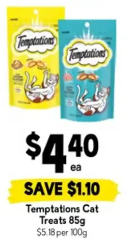 Drakes Temptations cat treats offer
