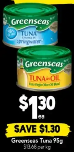 Drakes Greenseas tuna offer