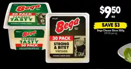 Drakes Bega cheese slices offer
