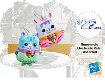 Nano-mals electronic pets assorted
