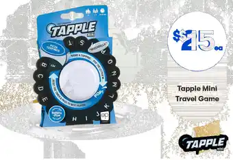 Tapple mini travel game