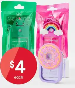 Kmart HAND SANITISER TIM CORDIA offer