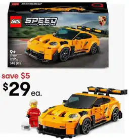 Kmart LEGO Speed Champions Porsche 911 GT3 RS Super Car offer