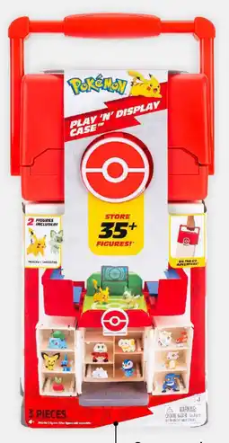 Kmart Pokemon Play 'N' Display Case offer