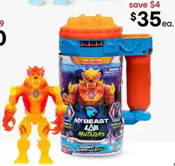 Kmart MrBeast Lab Mutators S2 Mutation Chamber Fire Panther offer