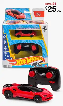 Kmart Hot Wheels RC Scale Ferrari SF90 Stradale Assetto Fiorano Action Vehicle offer