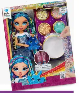 Kmart Rainbow High Rainbow Shimmers Fashion Doll Skyler offer
