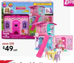 Kmart Barbie Family & Friends Chelsea Pop-Up Doll House offer