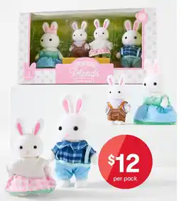 Kmart Forest Friends Rabbit family offer