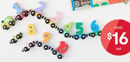 Kmart Wooden Junior Counting Train offer