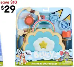 Kmart Bluey Cloud Bag Doctor's Set offer
