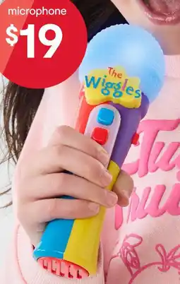 Kmart The Wiggles Sing and Shine Light Up Microphone offer