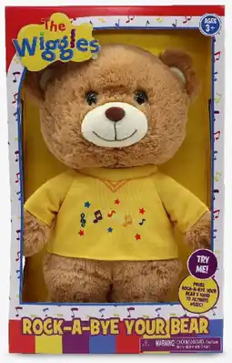 Kmart The Wiggles Rock-A-Bye Your Bear Plush Toy offer