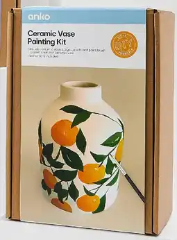 Kmart Ceramic Vase Painting Kit offer