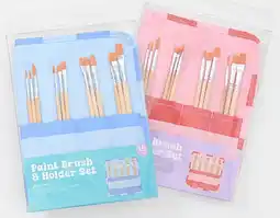 Kmart Paint Brush and Holder Set offer