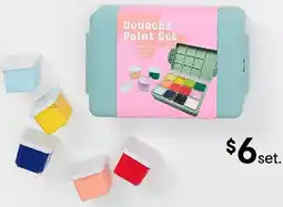 Kmart Gouache Paint Set offer