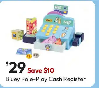 Target Bluey Role-Play Cash Register offer