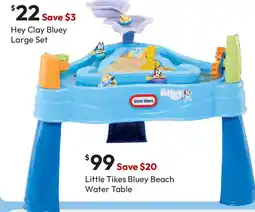 Target Little Tikes Bluey Beach Water Table offer