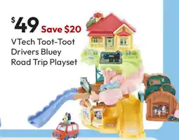 Target VTech Toot-Toot Drivers Bluey offer