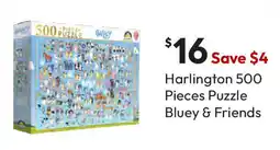 Target Harlington Puzzle Bluey & Friends offer