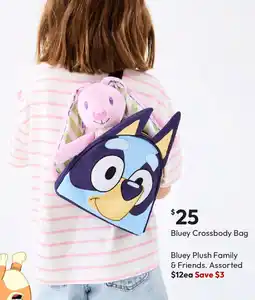 Target Bluey plush family & friends assorted offer
