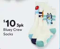 Target Bluey crew socks offer