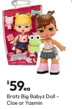Target Bratz big babyz doll - cloe or yasmin offer