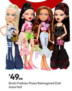 Target Bratz fashion pixiez reimagined doll assorted offer