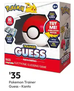Target Pokemon trainer guess - kanto offer