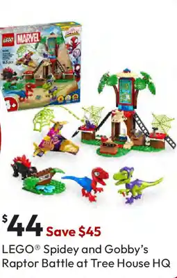 Target Lego spidey and gobby's raptor battle at tree house hq offer