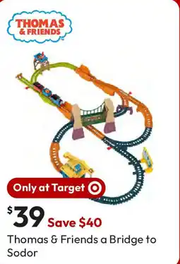 Target Thomas & friends a bridge to sodor offer