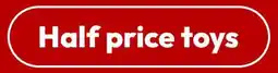 Target Half price toys offer