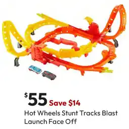 Target Hot wheels stunt tracks blast launch face off offer