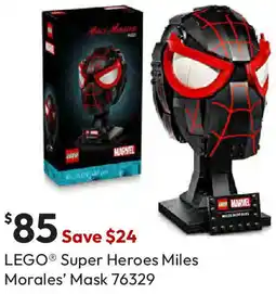 Target LEGO Super Heroes Miles Morales' Mask offer