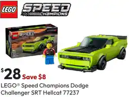 Target LEGO Speed Champions Dodge Challenger SRT Hellcat offer