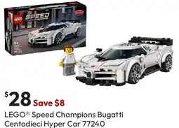 Target LEGO Speed Champions Bugatti Centodieci Hyper Car offer