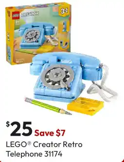 Target LEGO Creator Retro Telephone offer