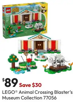 Target LEGO Animal Crossing Blaster's Museum Collection offer