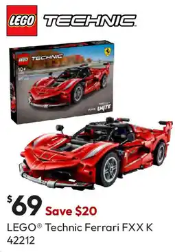 Target LEGO Technic Ferrari FXX K offer