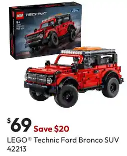 Target LEGO Technic Ford Bronco SUV offer
