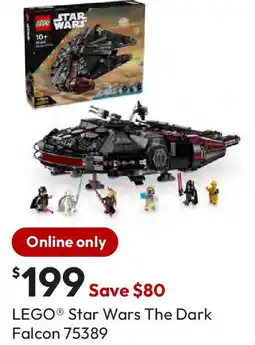 Target LEGO Star Wars The Dark Falcon offer