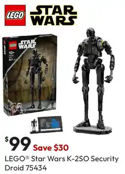 Target LEGO Star Wars K-2SO Security Droid offer