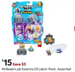 Target MrBeast Lab Swarms S3 Lab 6-Pack. Assorted offer