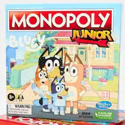 Target Monopoly Junior Bluey offer