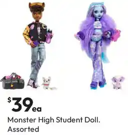 Target Monster High Student Doll Assorted offer